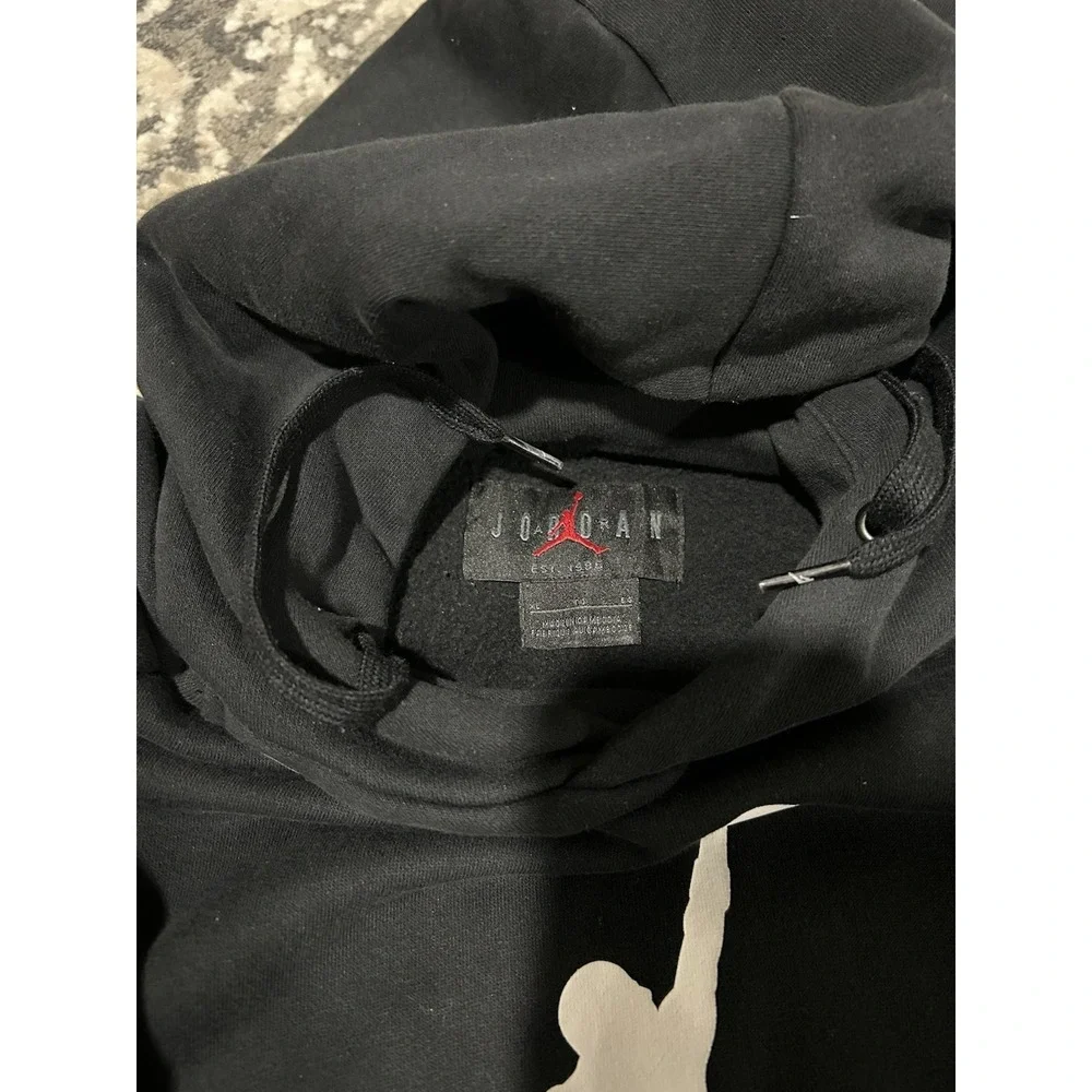 Jordan Men's Black Hoodie Size XL